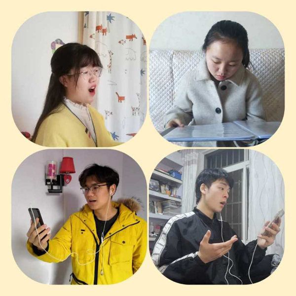 合唱团团员线上排练